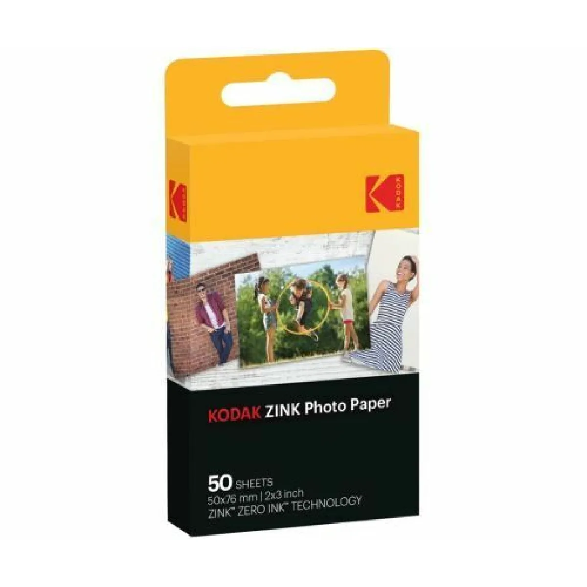 Kodak Zink Photo Paper 50pièce (s) 50 x 76 mm Film instantané – Film photo instantanée (50 pièce (s))