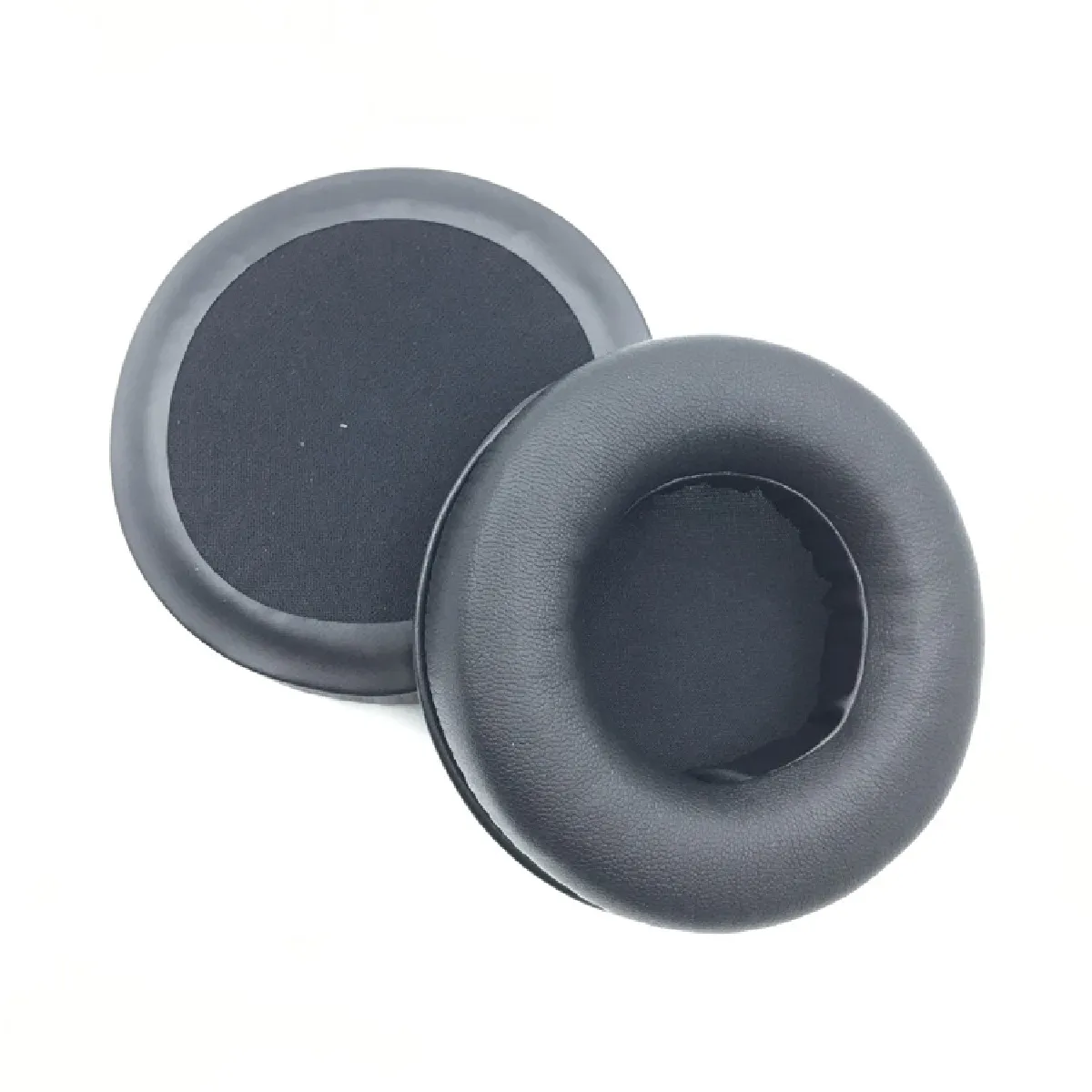 Coussinets d'oreille, Oreillette de Remplacement pour JBL S700 S500 E50BT AKG K540 K545 k845BT90MM Cuir à faible teneur en protéines d'imitation + mousse à mémoire de forme, noir