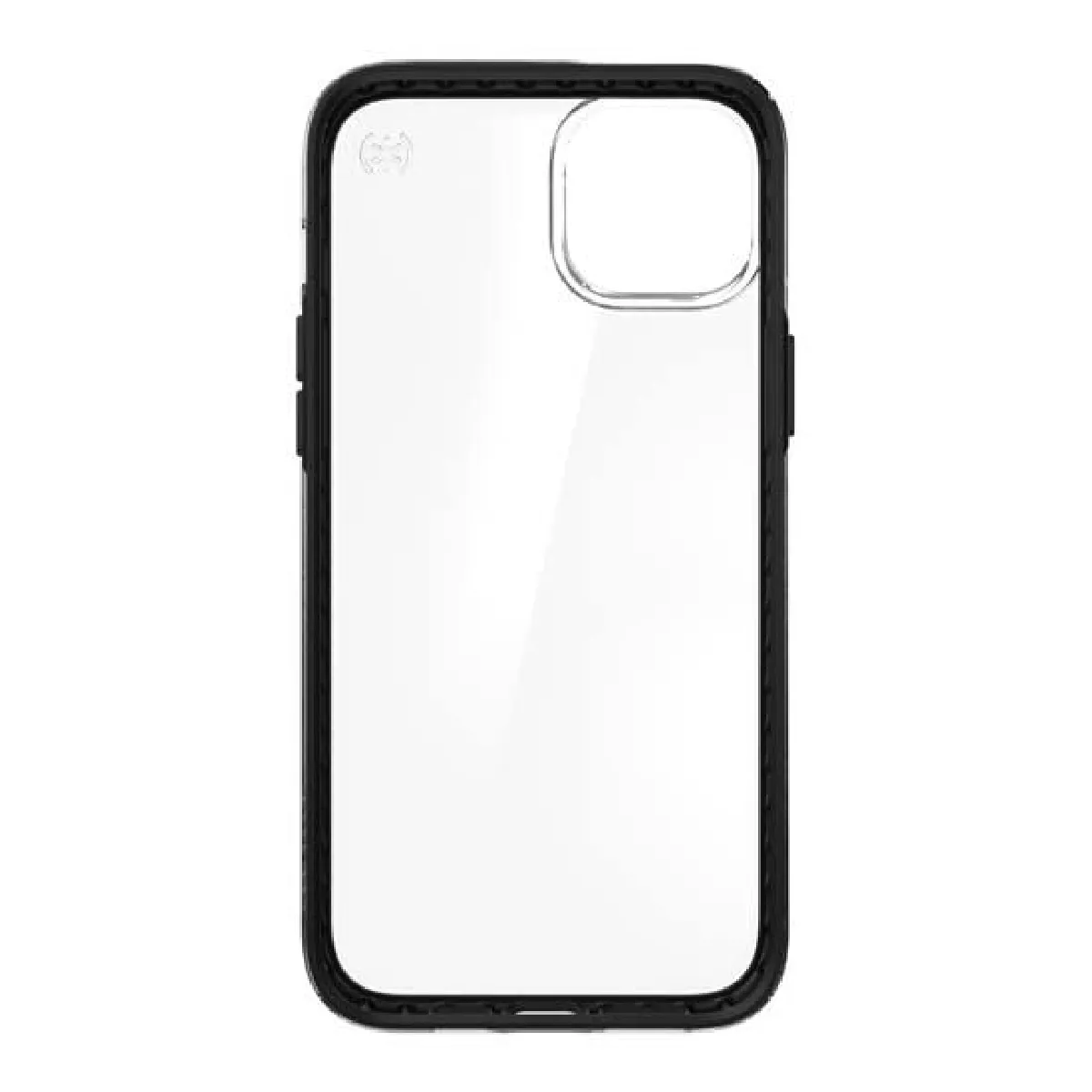 Speck Coque Presidio Perfect Clear Geo pour iPhone 14 Plus/15 Plus Noir transparent