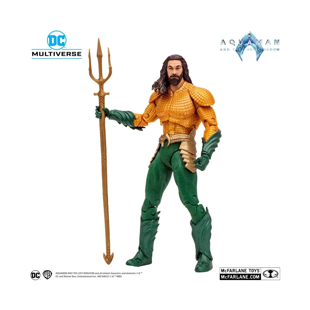 Aquaman et le Royaume perdu - Figurine DC Multiverse Aquaman 18 cm