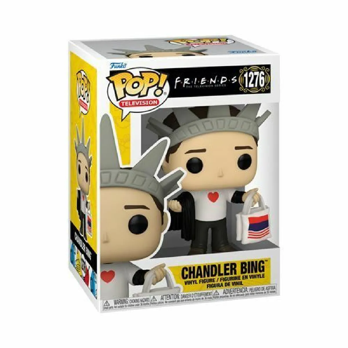 Funko Pop! TV: Friends - New York Chandler Bing - Figurine en Vinyle à Collectionner - Idée de Cadeau - Produits Officiels - Jouets pour Les Enfants et Adultes - TV Fans