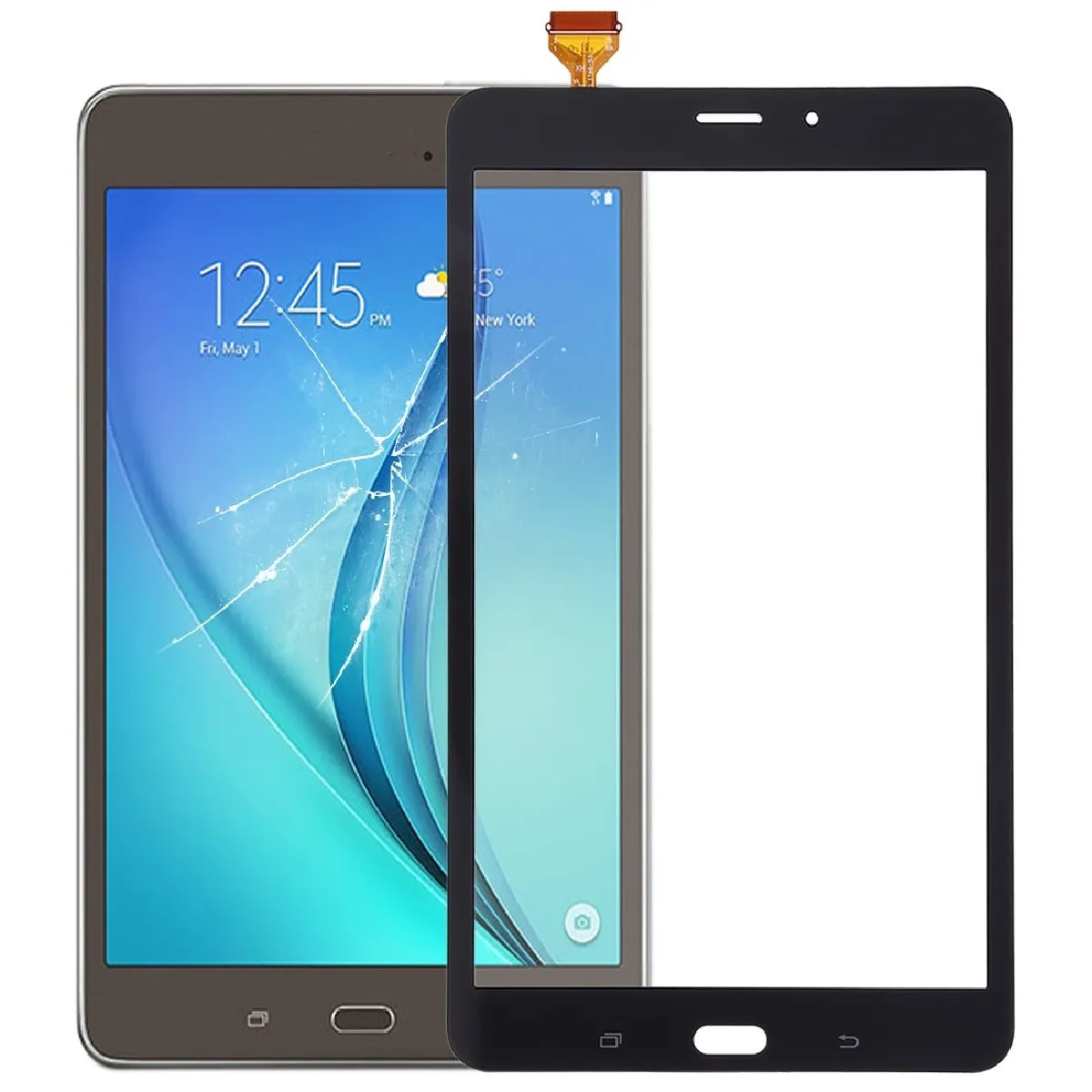 Écran tactile pour Galaxy Tab A 8.0 / T385 version 4G noir