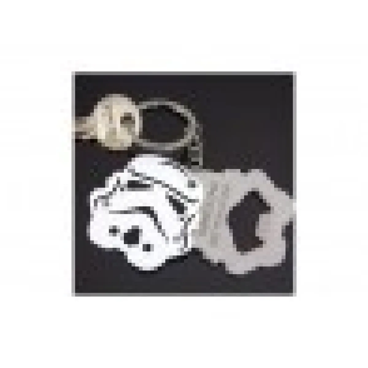 - Porte Clé Ouvre Bouteille Star Wars - Stormtrooper- Matière Metal- Vendu sous blister- Taille 5cm