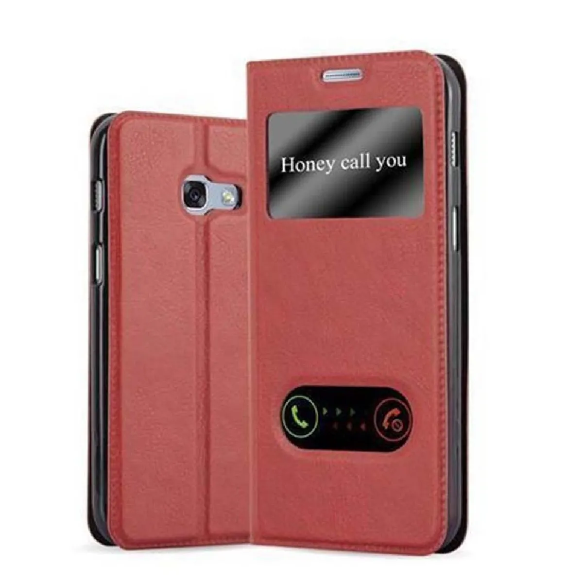 Coque Samsung Galaxy A3 2017 Etui en Rouge