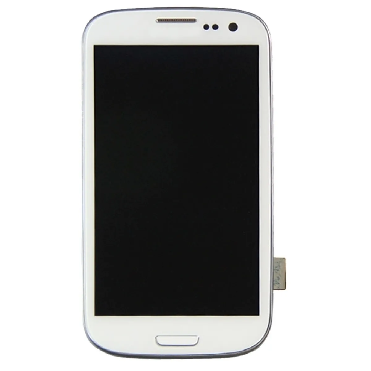 Pour Samsung Galaxy SIII LTE blanc / i9305 pièce détachée LCD Affichage + Écran Tactile Digitizer Assemblée avec Cadre de Remplacement