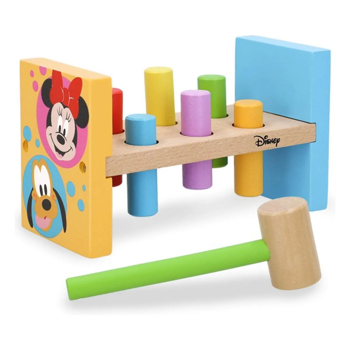 Jeu en bois Disney Baby Marteau (8 pcs)