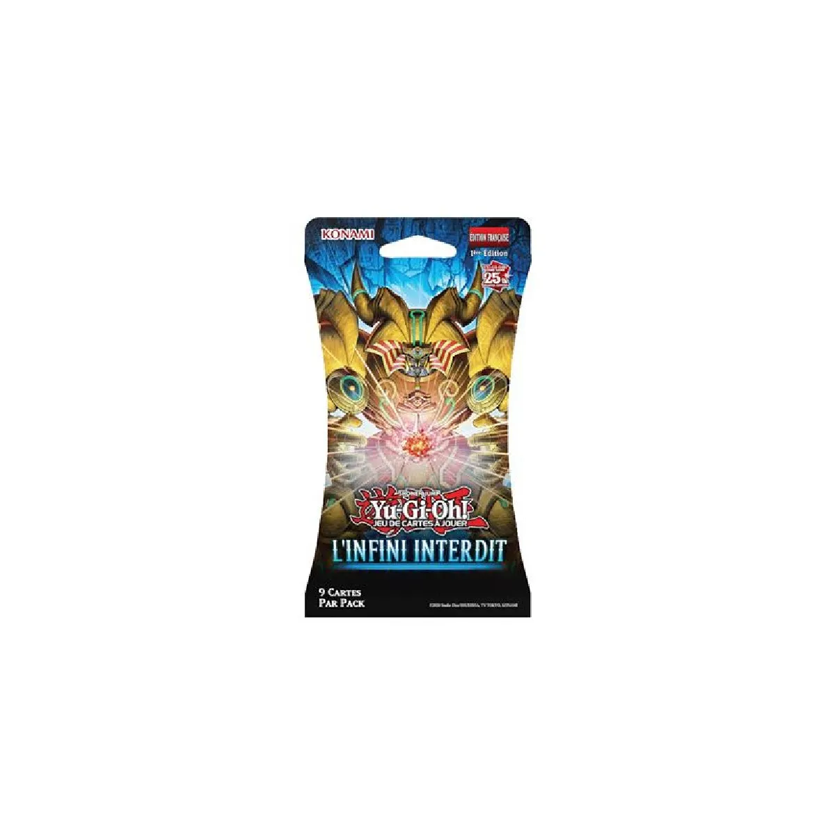 Cartes à collectionner Konami Yu Gi Oh Booster L infini Interdit Tripack