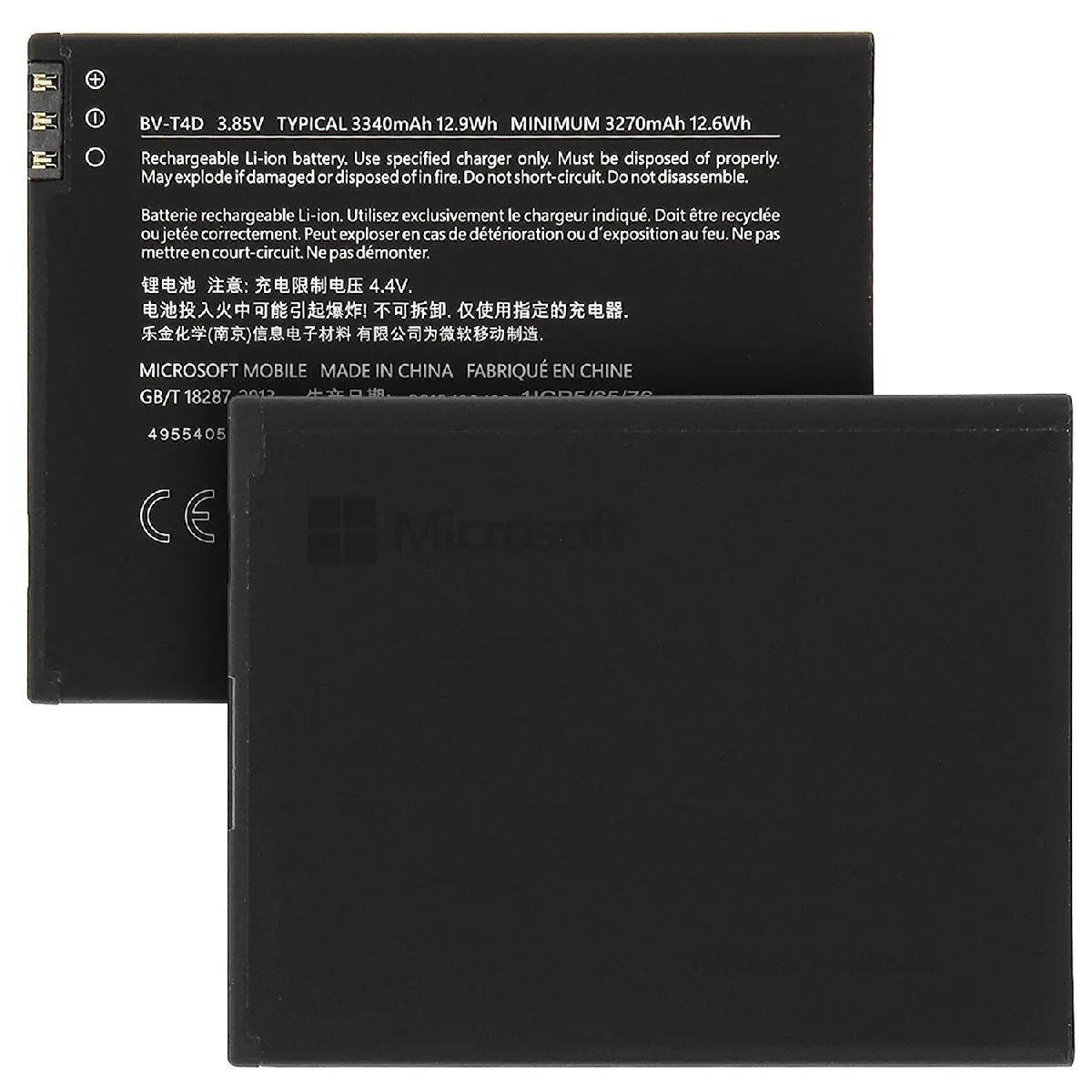 GF TECHNO Batterie d'origine Microsoft Lumia 950 XL - BV-T4D