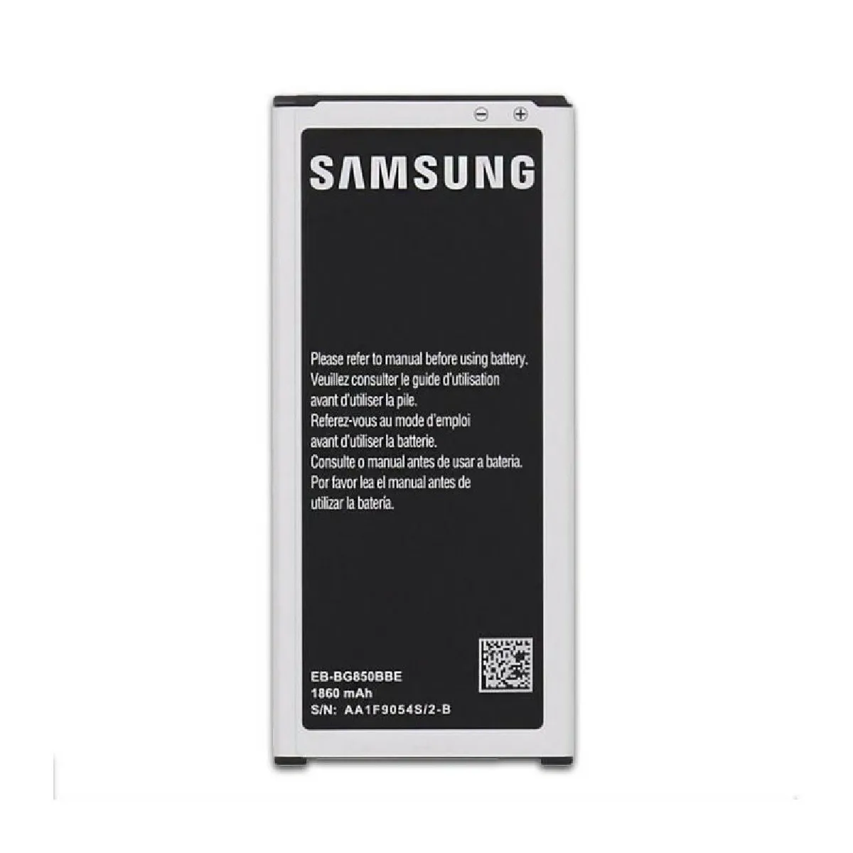 Batterie d Origine Samsung EB BG850BBE C U Pour Galaxy Alpha G850 (1860mAh)