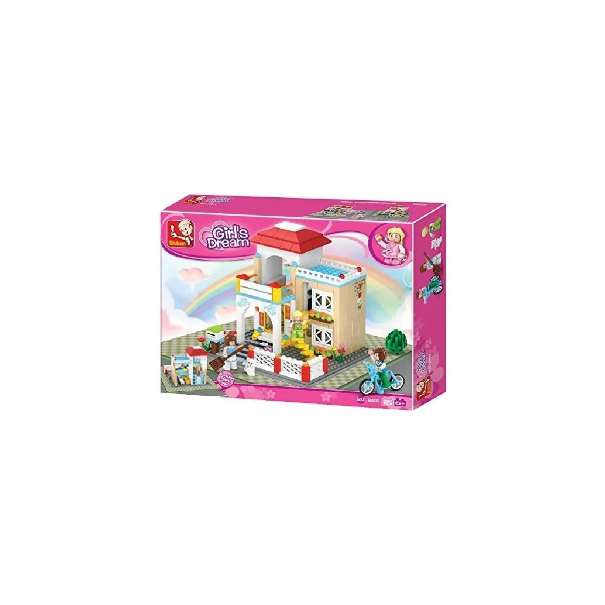 Jeu de construction SLUBAN Elements Girls Dream Series Maison individuelle