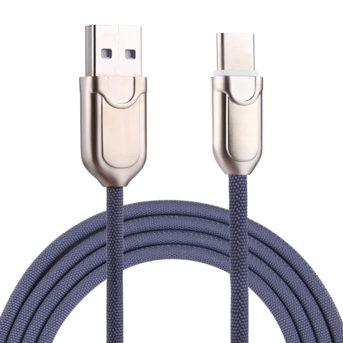 Câble bleu pour Samsung Galaxy S8 et S8 + / LG G6 / Huawei P10 P10 Plus / Oneplus 5 / Xiaomi Mi6 Max 2 autres Smartphones 1m 2A USB-C / Type-C vers USB 2.0 de chargeur de synchronisation rapide de données