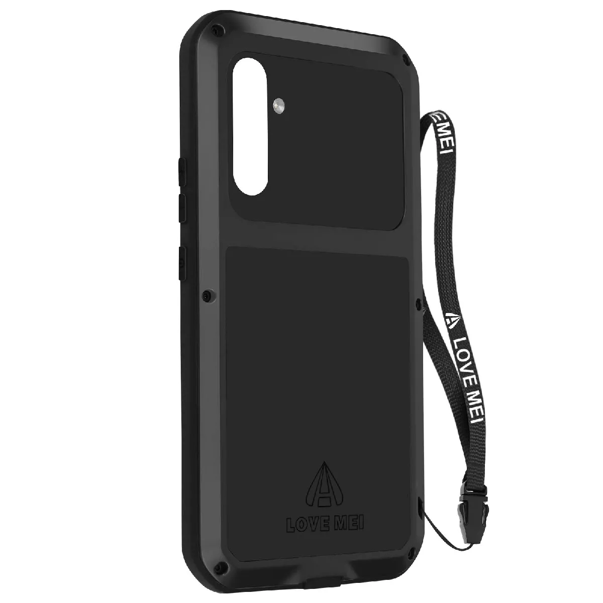 Coque Love Mei pour Samsung S23 Plus Intégrale Antichoc Antichute Etanche Noir