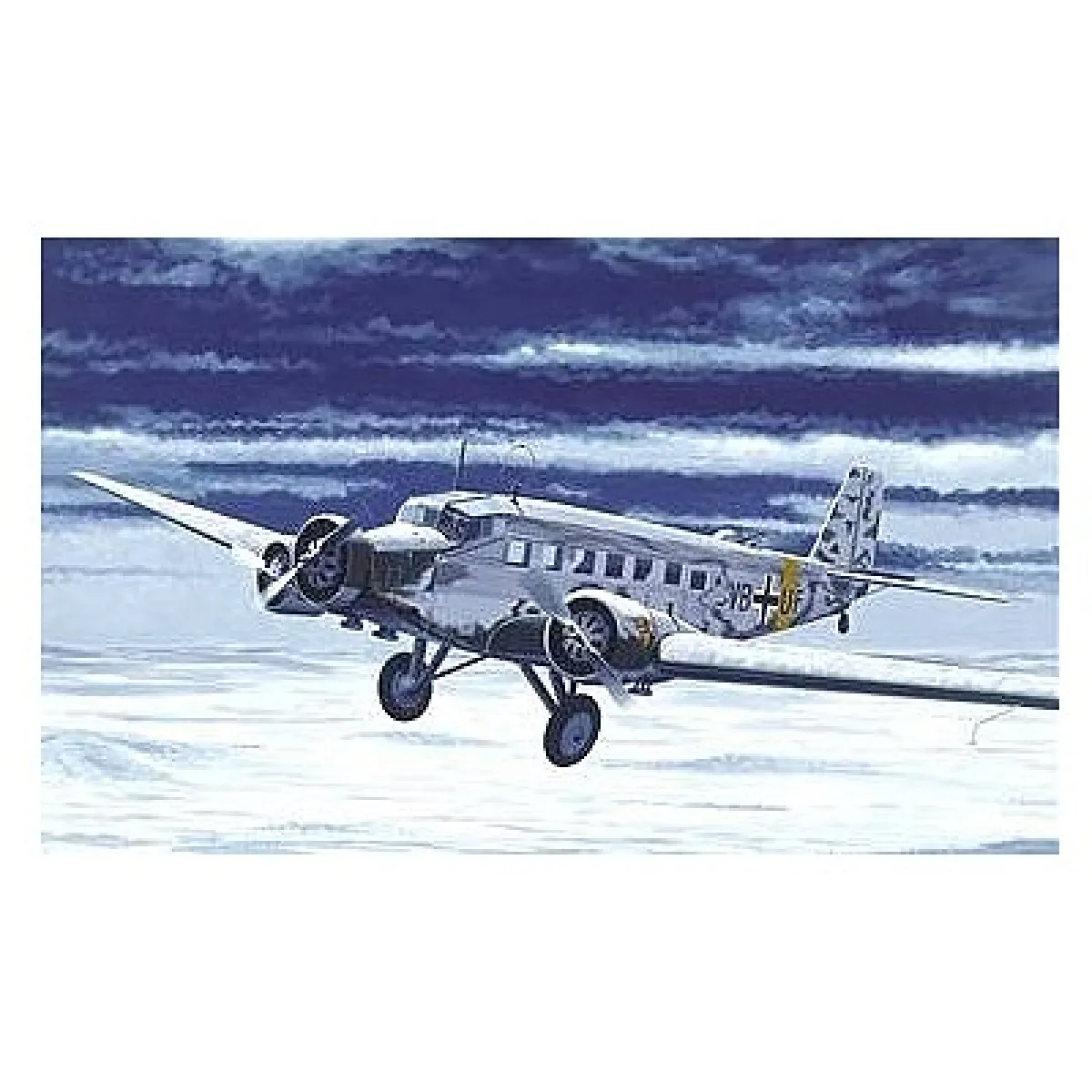 Maquette avion : Junkers JU 52