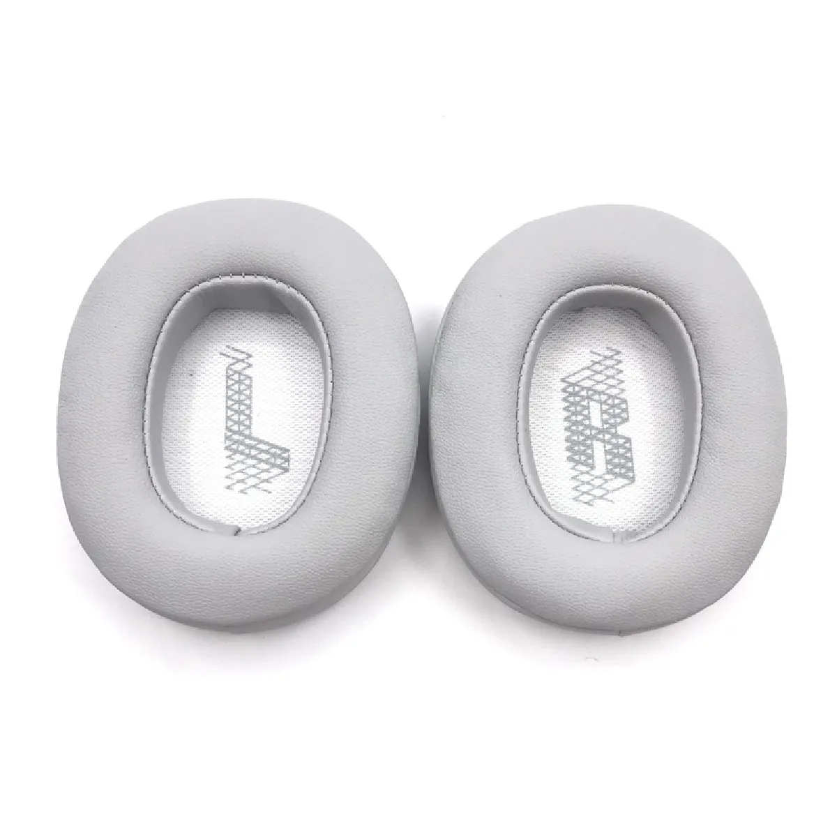 Coussinets d'oreille, Oreillette de Remplacement pour JBL E55BT Quincy E55BT Cache-oreilles Bluetooth Type A Imprimé LR, Gris