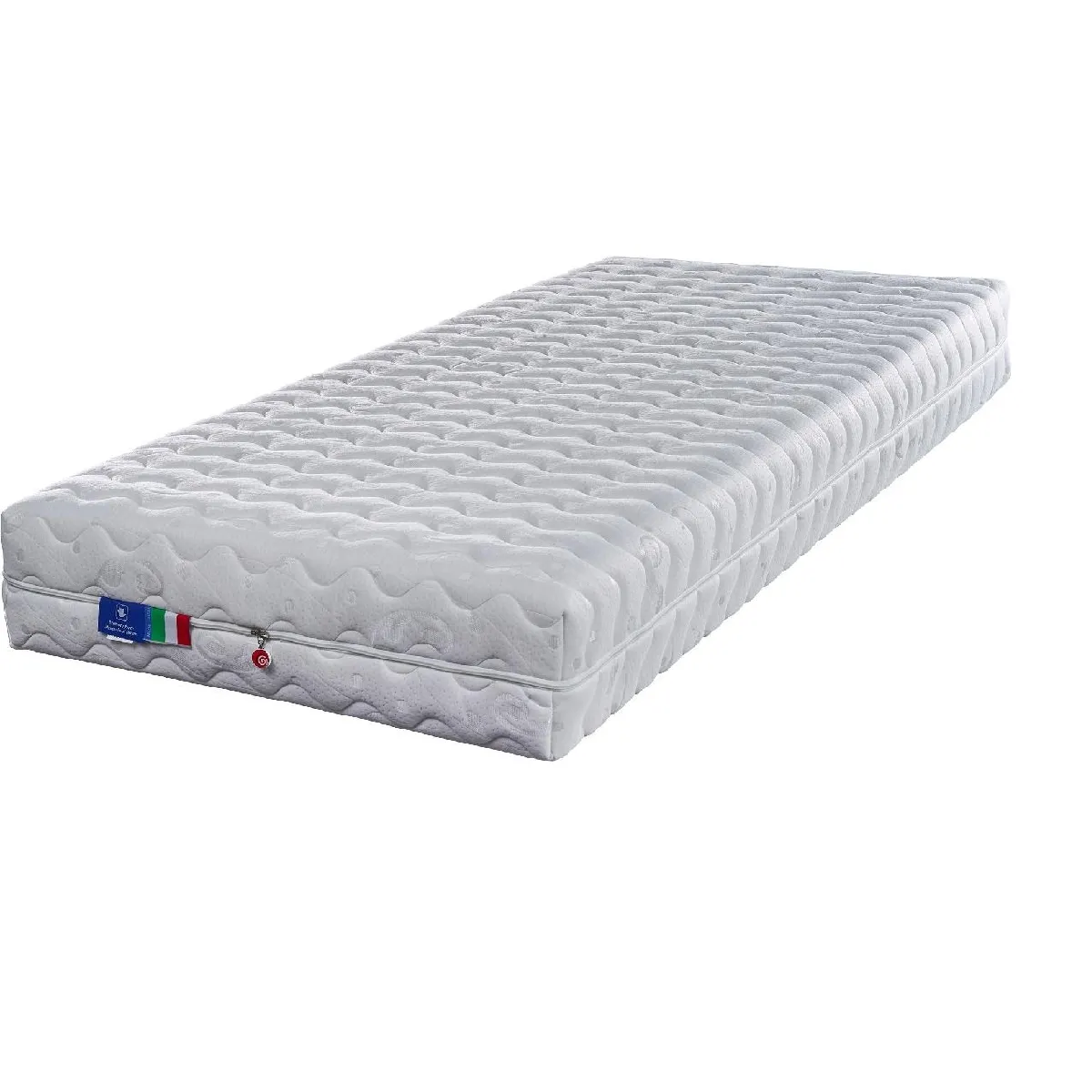 Matelas 23 cm Ferme 140x190 Mémoire de Forme + Poli Lattex - Dèhoussable 4 Côtés Lavable 30 ° + Oreiller Mémoire de Forme + Protège Matelas OFFERTS 140 190