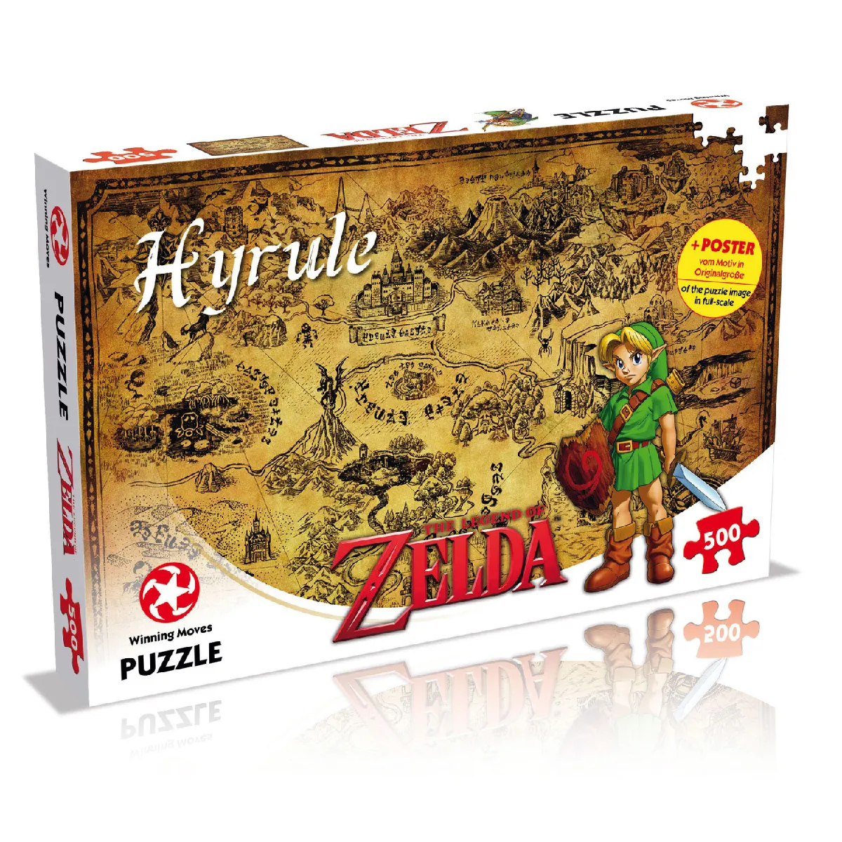 PUZZLE - Zelda - Hyrule - 500 pièces