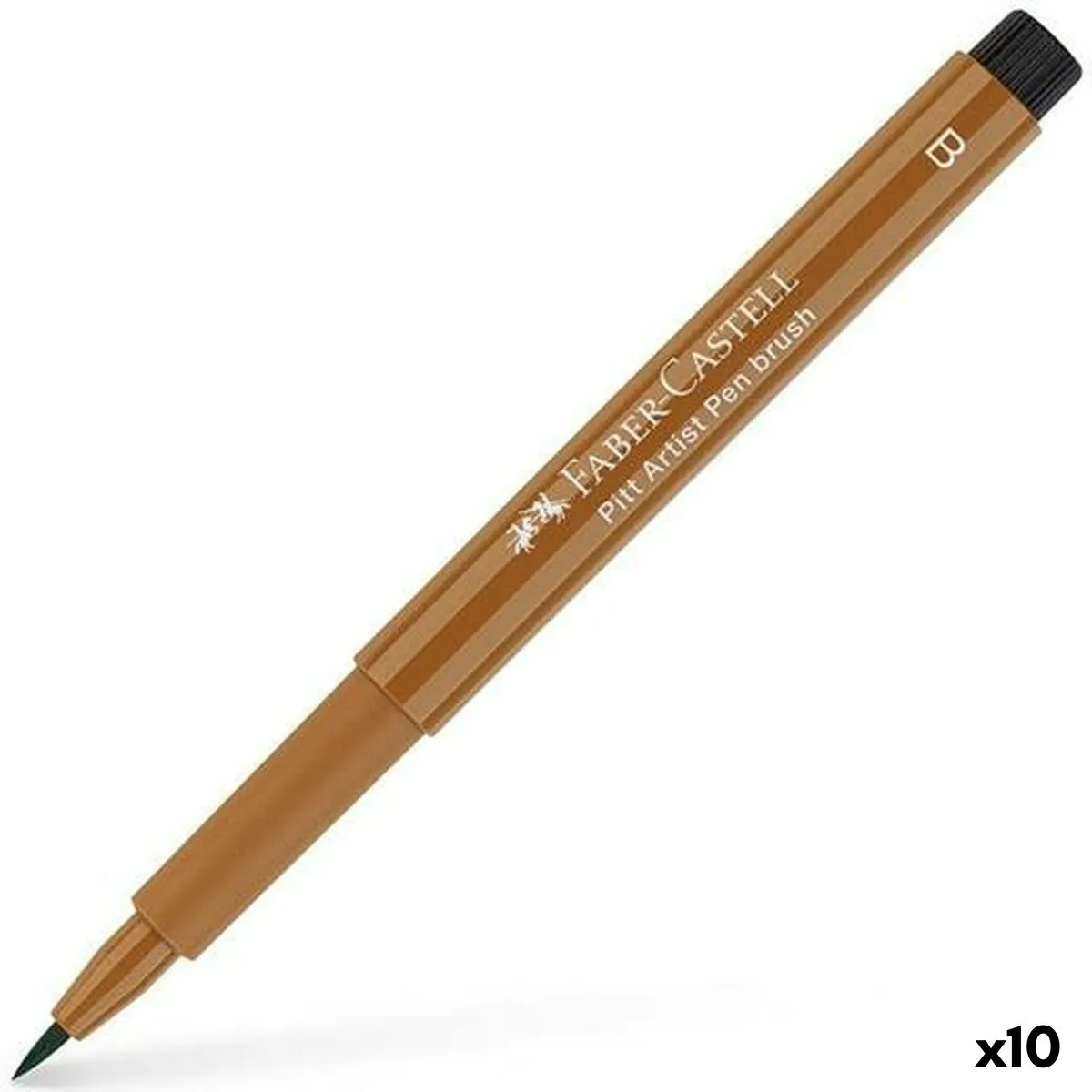 Feutres Faber-Castell Pitt Artist Marron 10 Unités