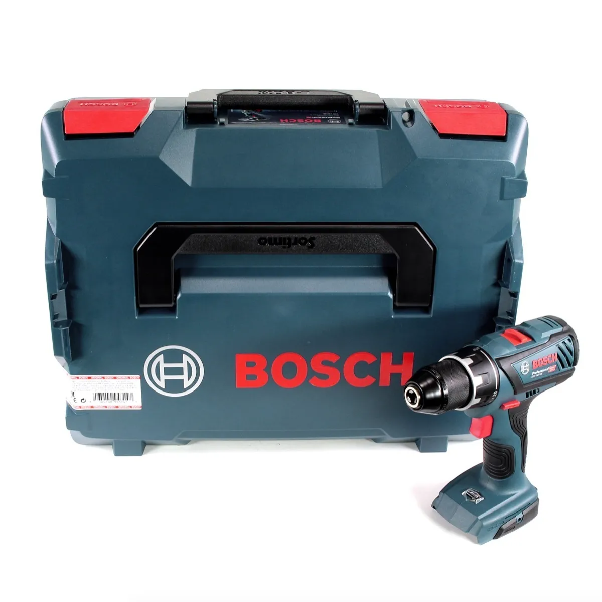 Bosch Professional GSR 18V-28 Perceuse-Visseuse sans fil + Coffret L-Boxx - sans Accessoires - sans Batterie ni Chargeur