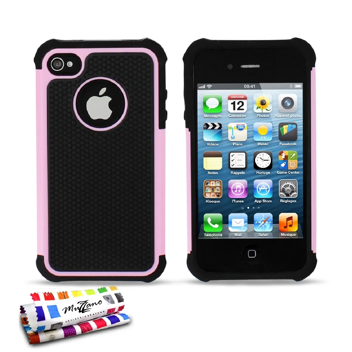 Coque ""La Sport Case"" Premium APPLE IPHONE 4S Rose