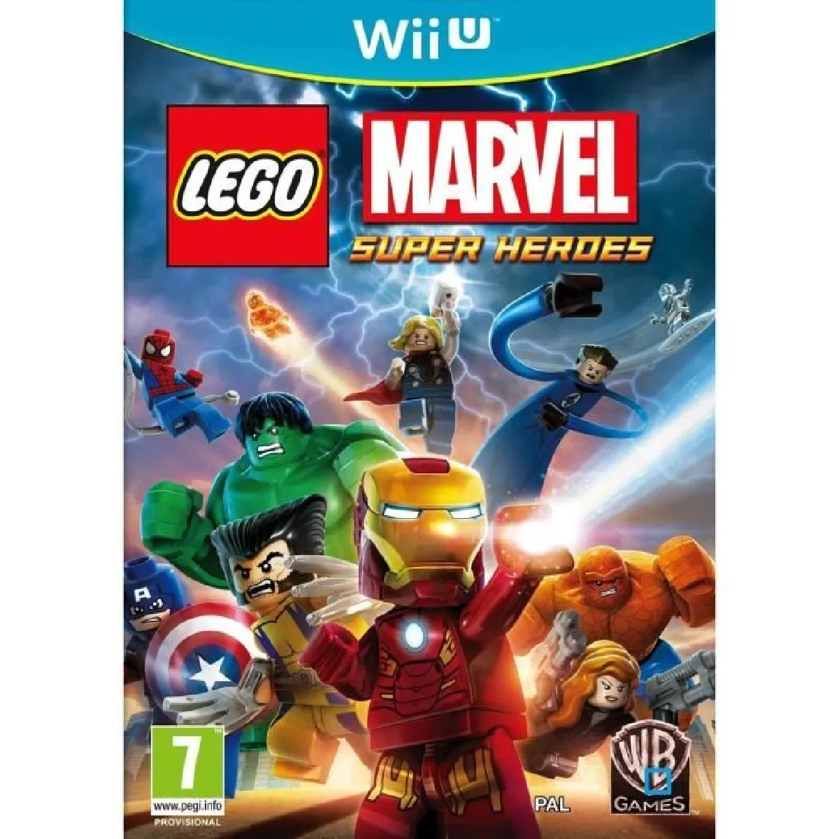 Jeu vidéo - LEGO - Marvel Super Heroes - Wii U - Action - PEGI 7+