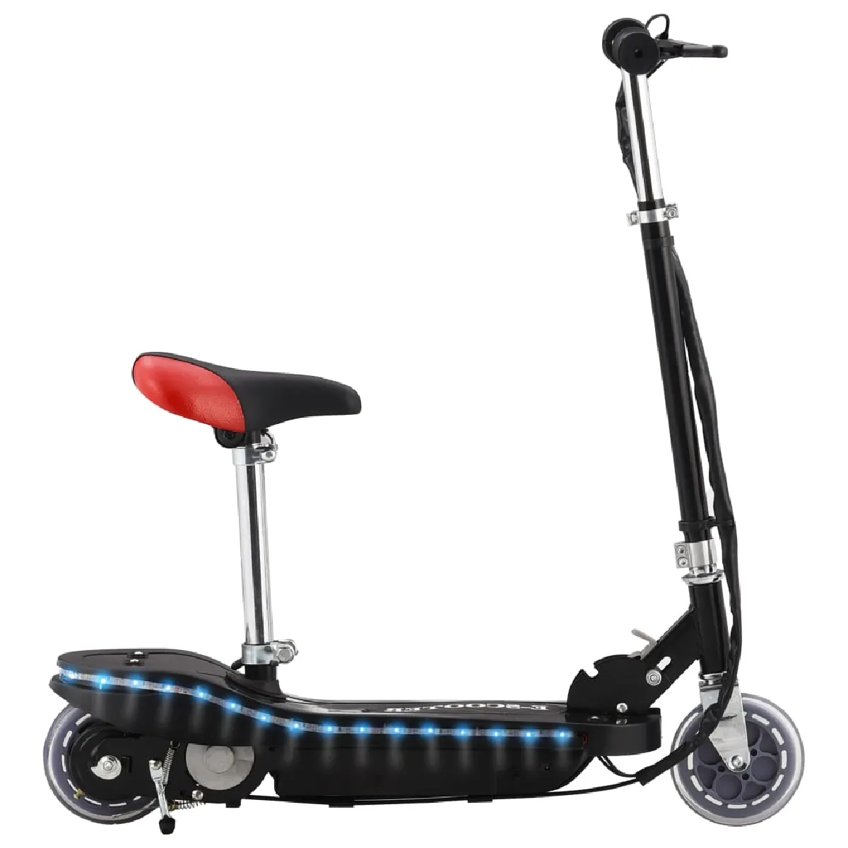 Trottinette électrique avec selle et led 120 watts noir 02_0004592