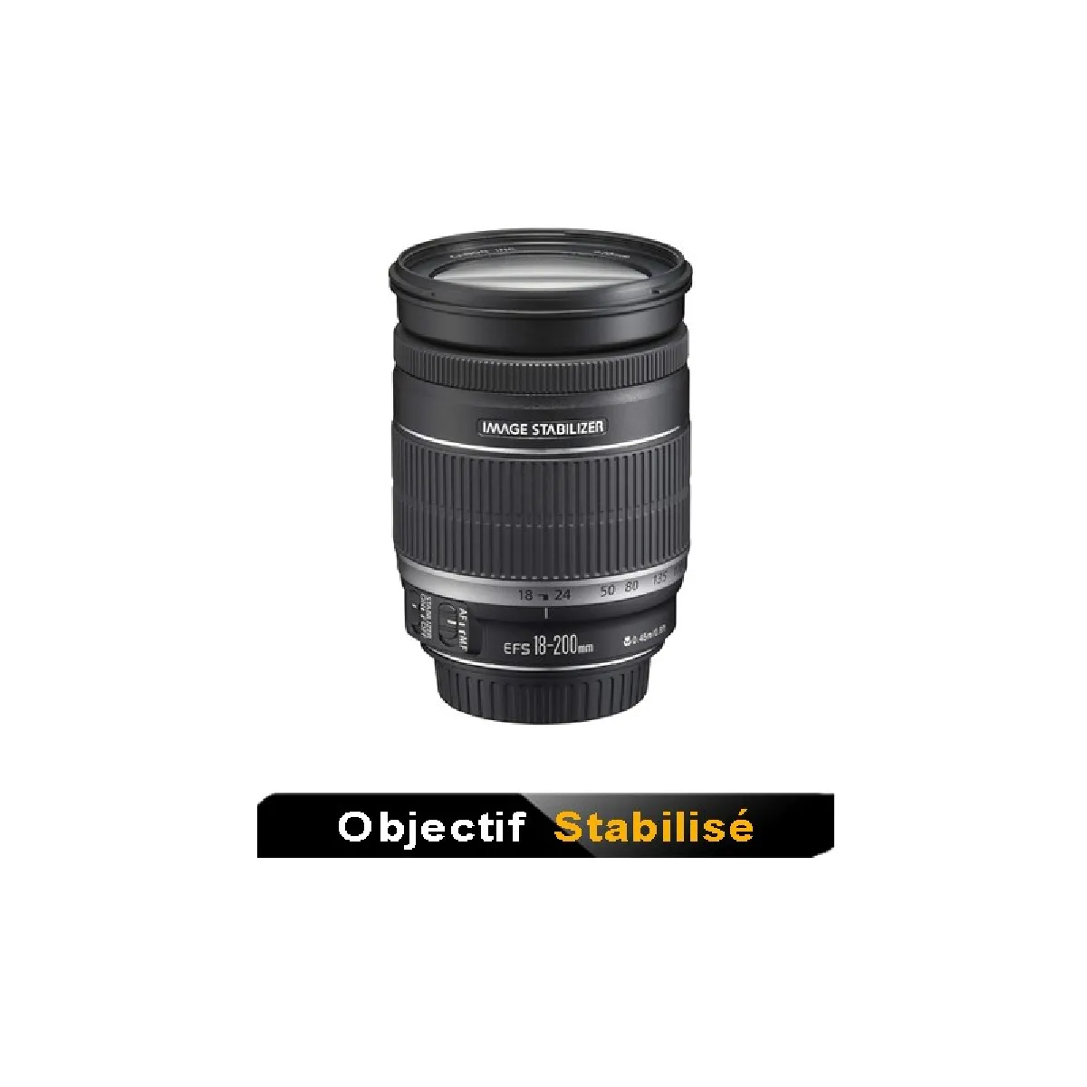 CANON Objectif EF-S 18-200mm f/3,5-5,6 IS Garanti 2 ans