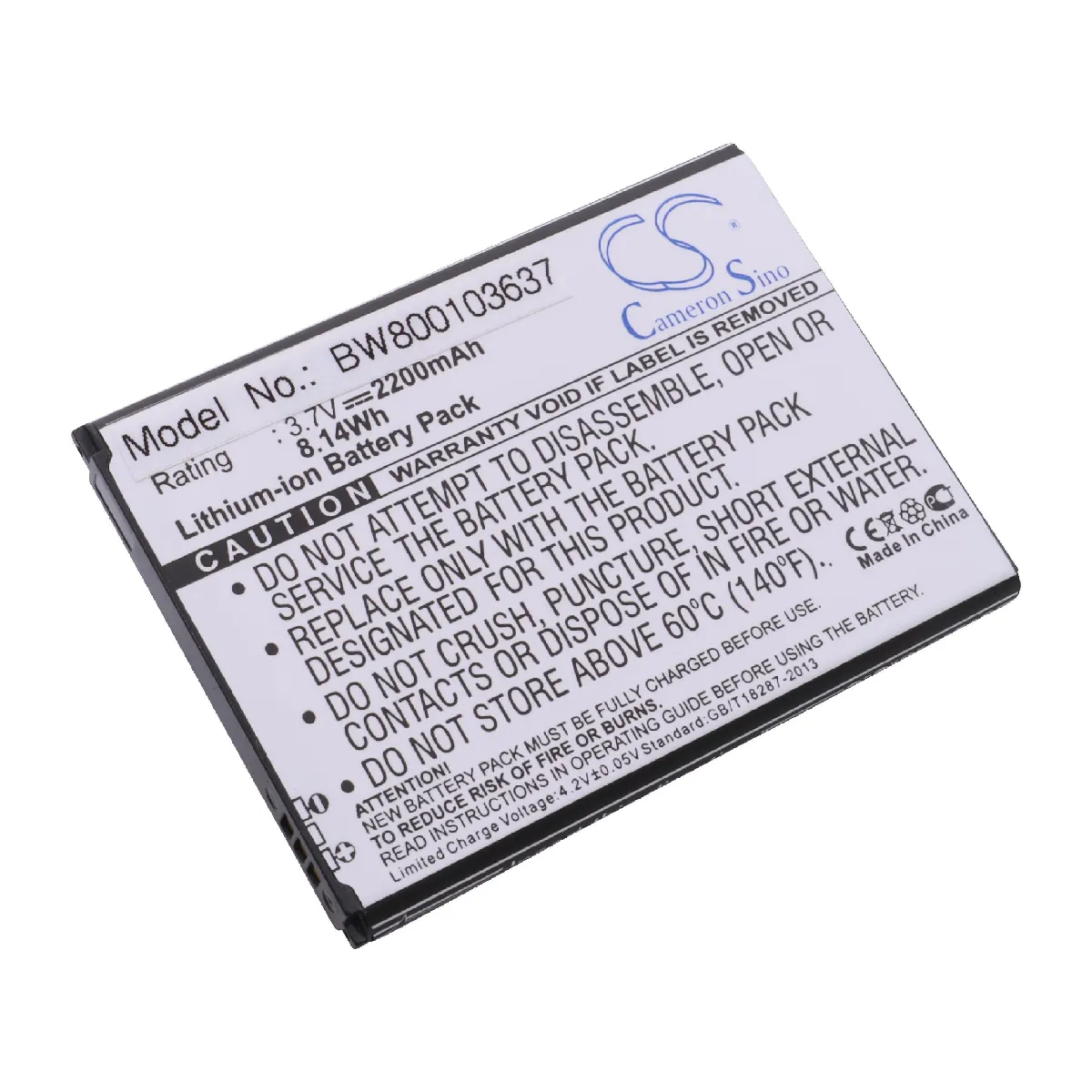 Batterie LI-ION 2200mAh pour SAMSUNG Galaxy Note 2, Galaxy Note II, Galaxy Note II LTE, Galaxy Note II LTE 32GB etc., remplace EB595675LU