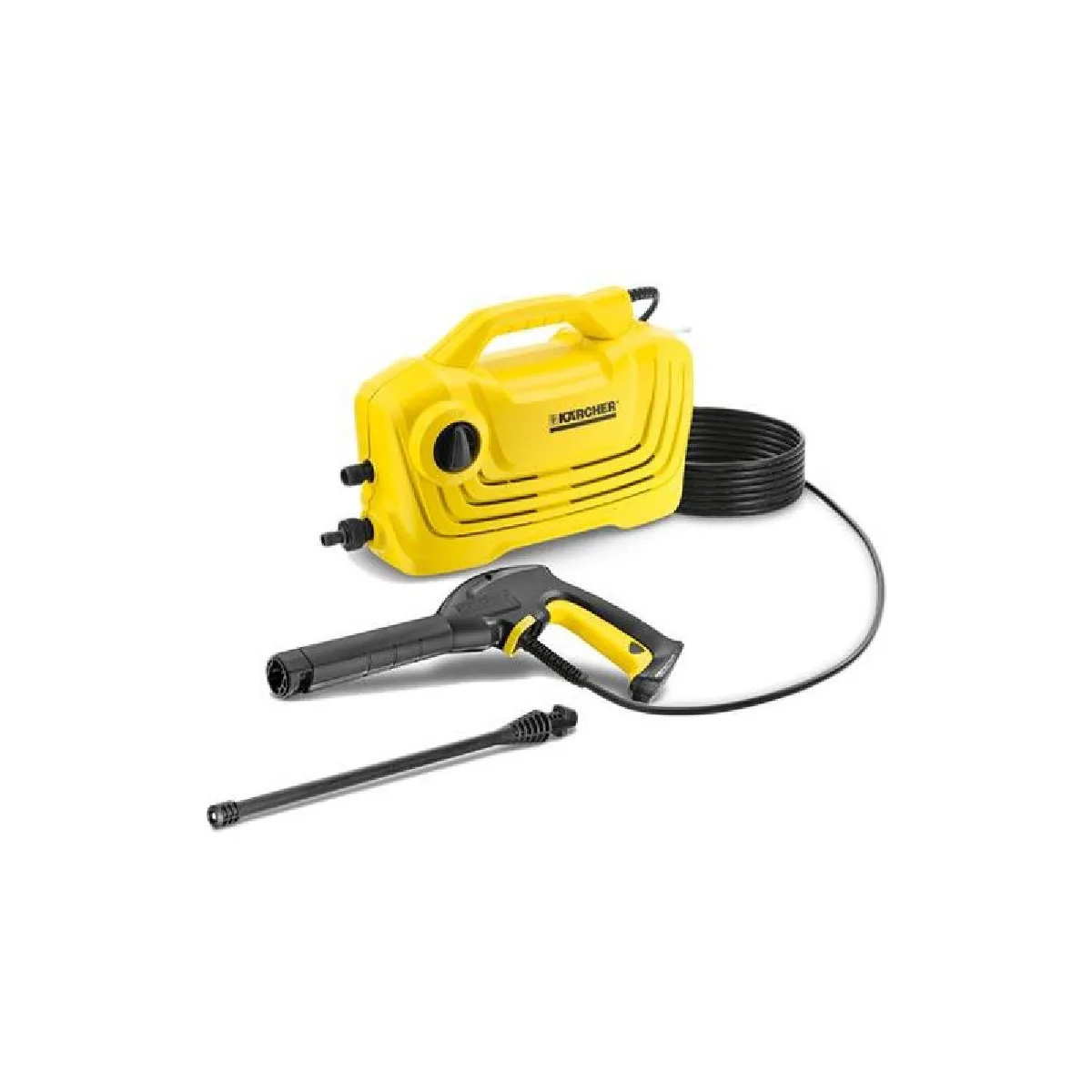 Nettoyeur haute pression KARCHER K2 1400W eau froide tuyau 3 m