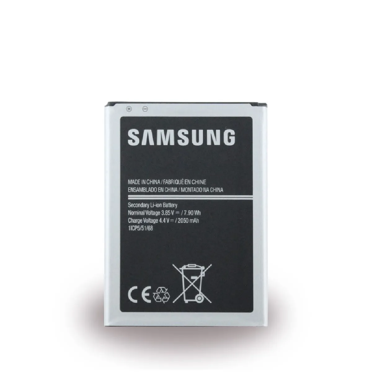 Batterie 2050mAh 3.85V 7.90Wh Pour Samsung Galaxy J1 2016 J120