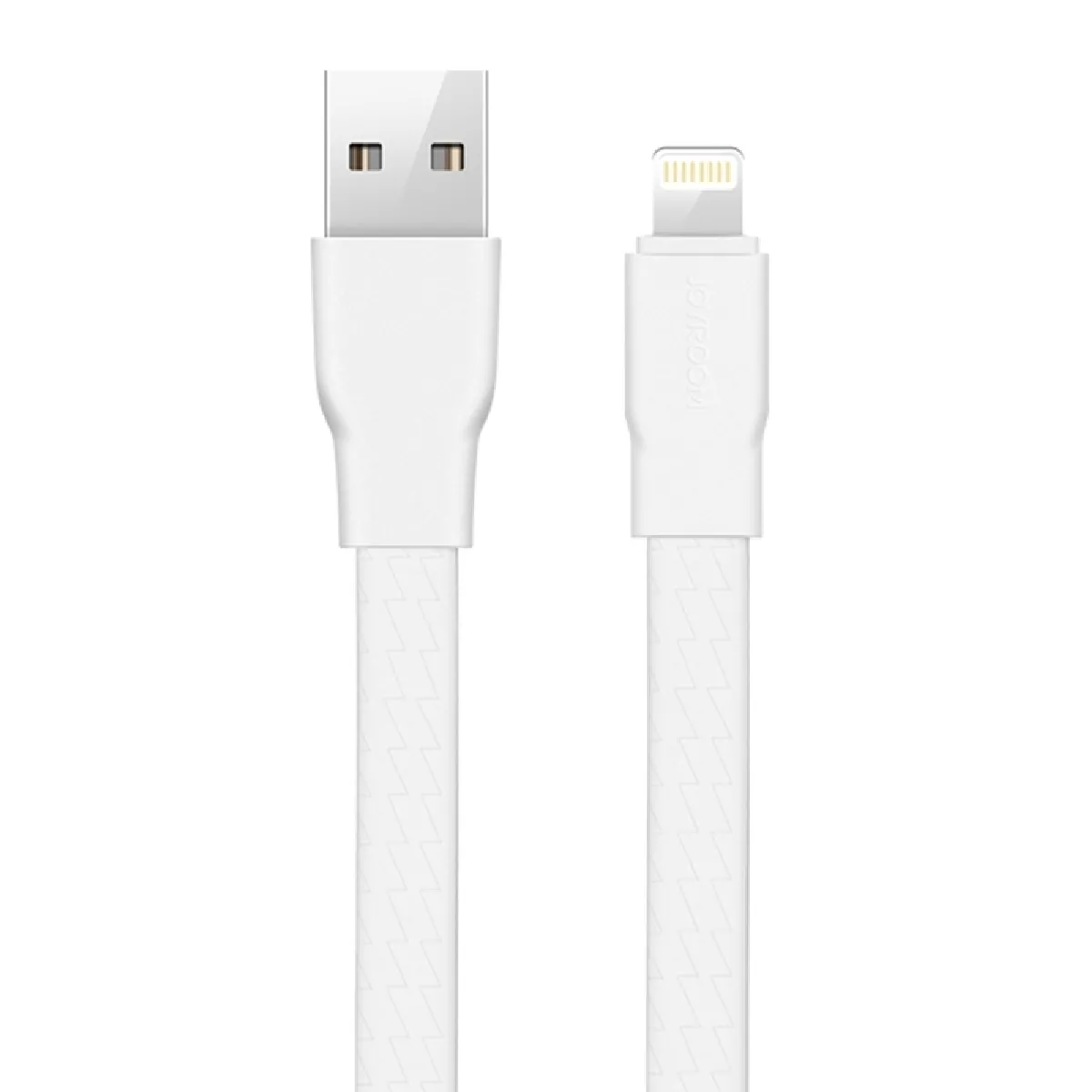 Câble blanc pour iPhone X, 8, 7 et 7 Plus, 6 6s, 6 Plus 6s Plus, 5 5S 5C, iPad Air, mini L127 1.2m 2.4A Lightning vers USB Data Cable de synchronisation de données,