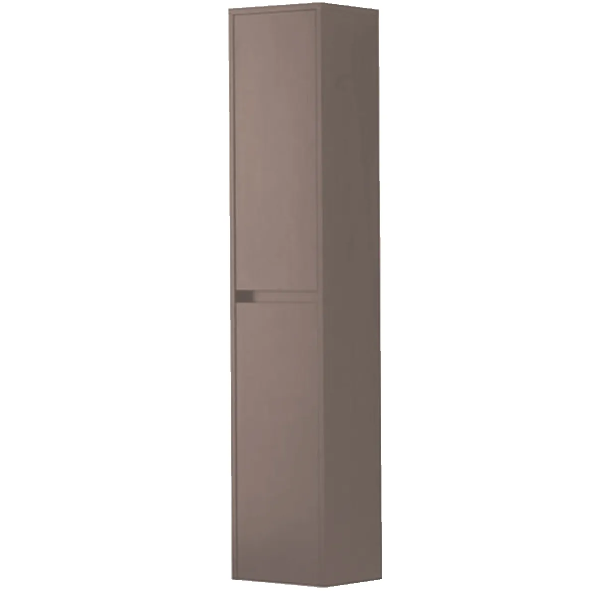 Meuble colonne NINA LAQUE 030 MARRON GLA