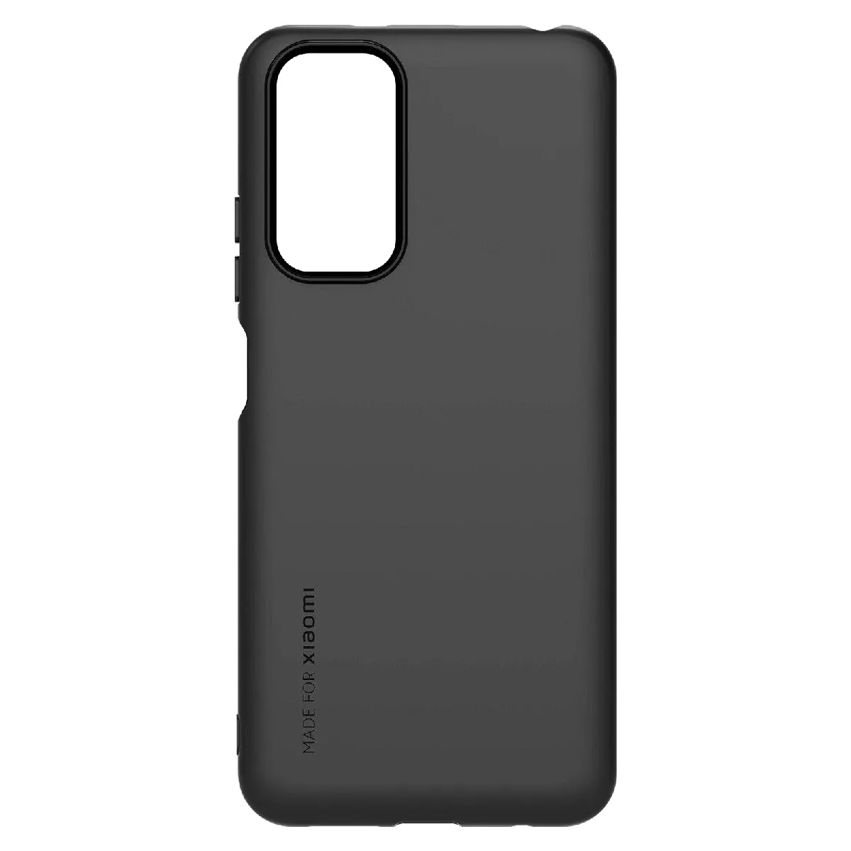 Coque pour Xiaomi Redmi Note 11 et 11s Silicone semi-rigide Made for Xiaomi Noir