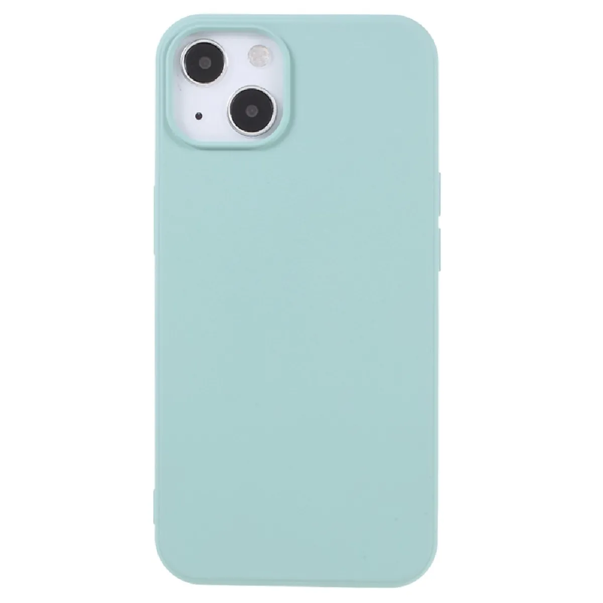 Coque en TPU X-LEVEL couleur solide, texture liquide, anti-chute pour votre iPhone 14 - bleu clair