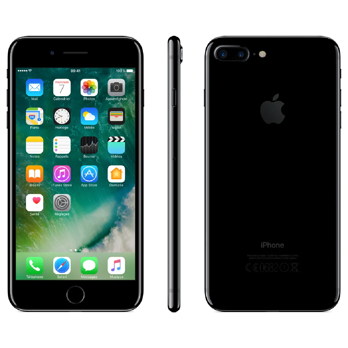 iPhone 7 Plus - 256 Go - Noir de Jais - Reconditionné