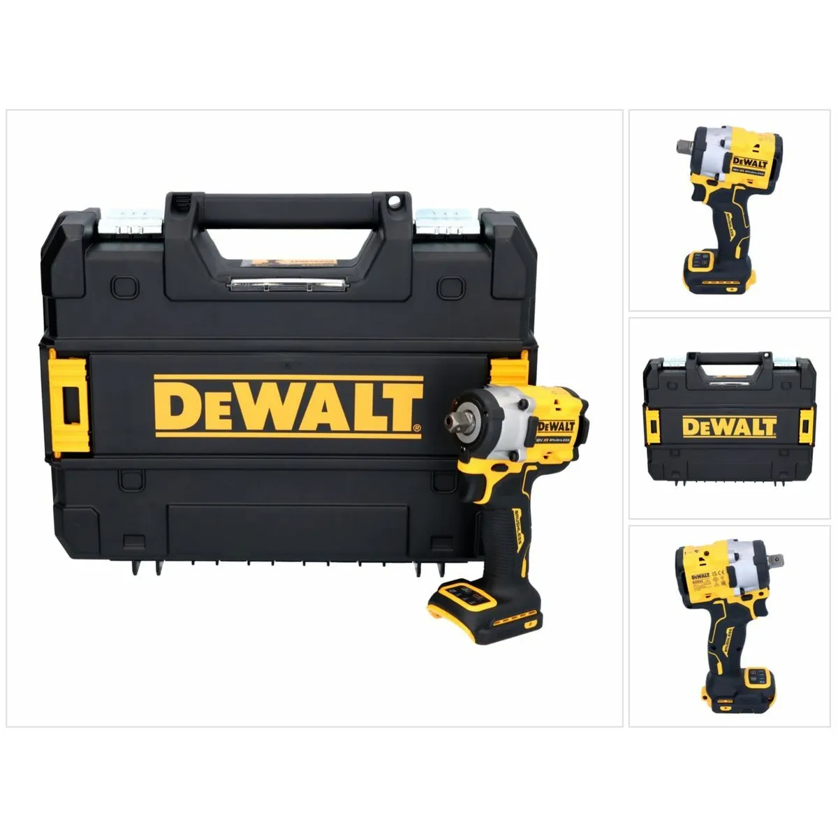 DeWalt DCF922NT Visseuse à choc sans fil 400 Nm 18V 1/2" Brushless + Coffret TSTAK - sans batterie, sans chargeur