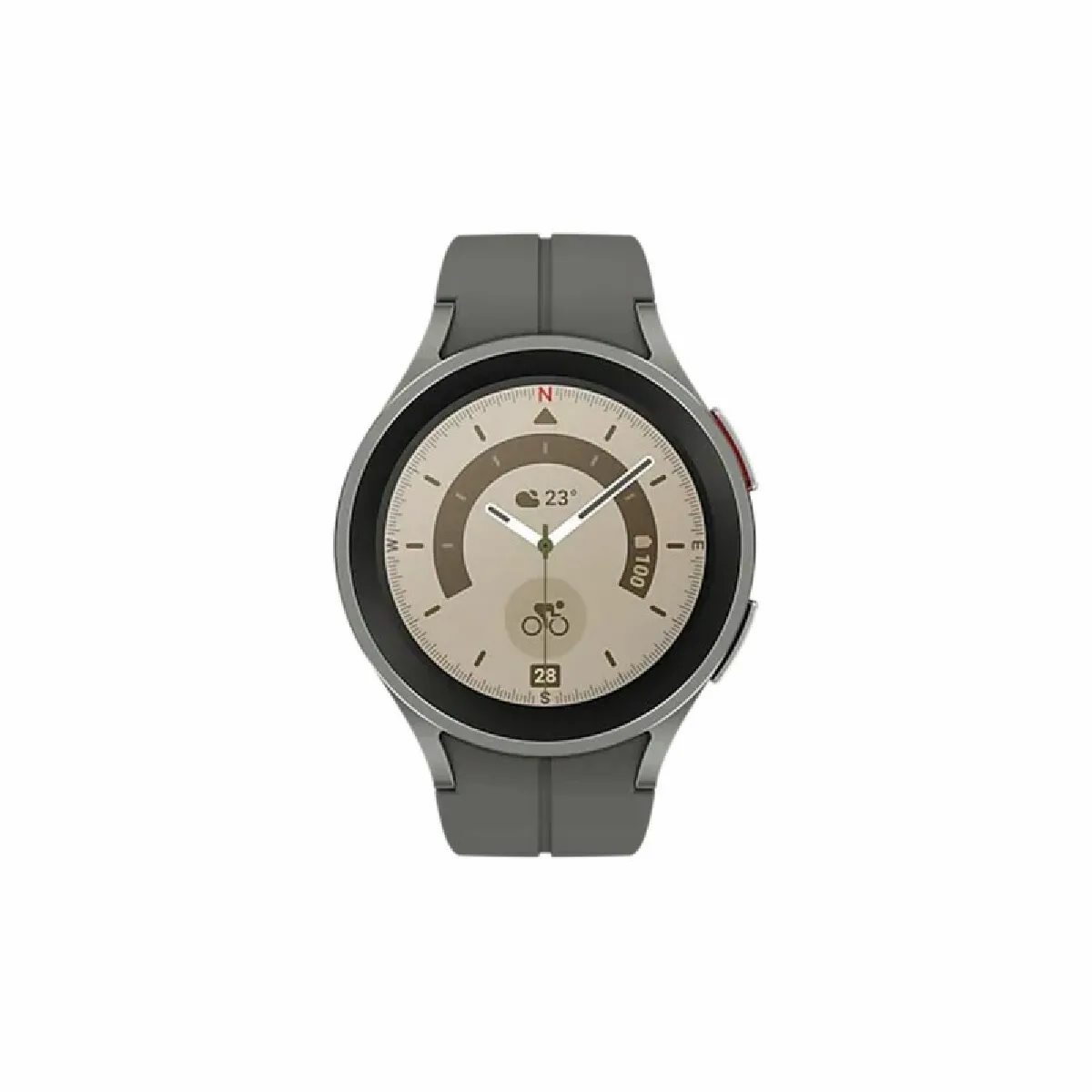 Montre intelligente Samsung Galaxy Watch5 Pro Gris Titane 1,4 45 mm 4G