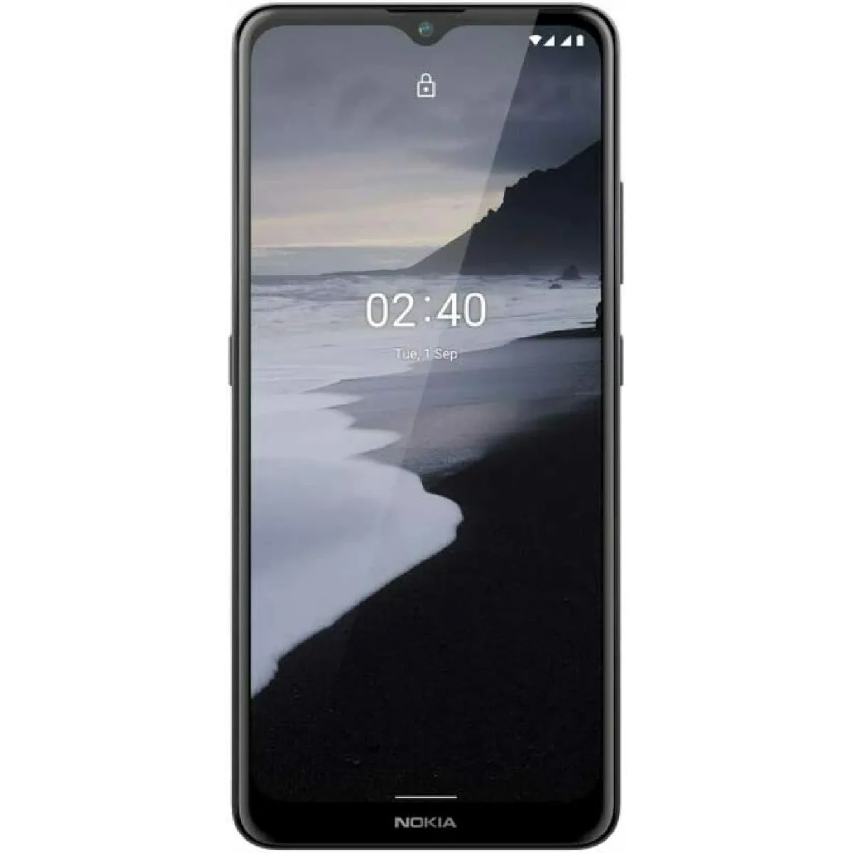 Nokia 2.4 16,5 cm (6.5') Double SIM Android 10.0 4G Micro-USB 3 Go 64 Go 4500 mAh Charbon de bois