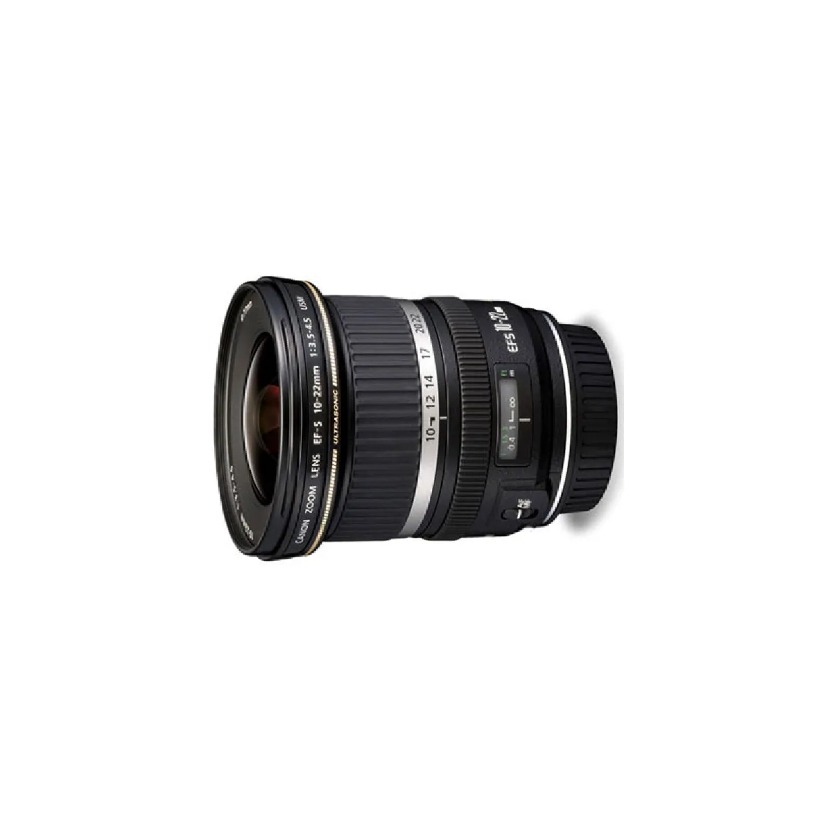 Objectif reflex Canon EF S 10 22 mm f 3.5 4.5 USM