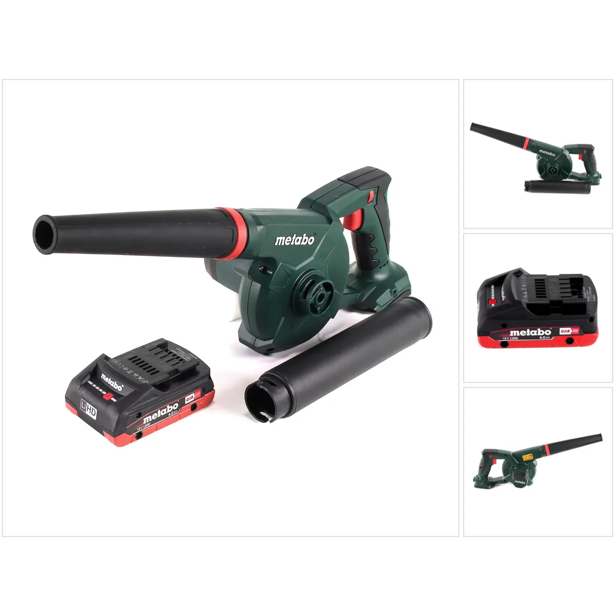 Metabo AG 18 Souffleur sans fil 18 V + 1x Batterie LiHD 4,0 Ah - sans chargeur