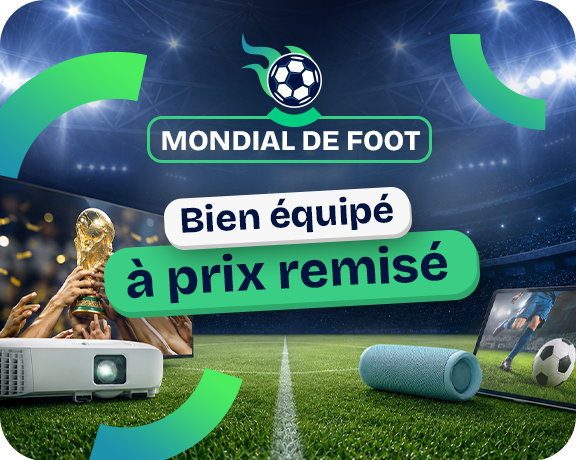Mondial de foot : bien équipé, à prix remisé