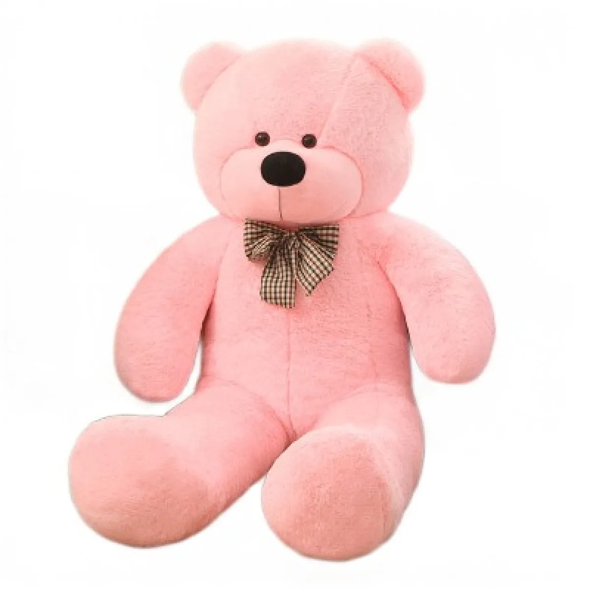 Peluche ours en peluche géant farci rose (120 cm)