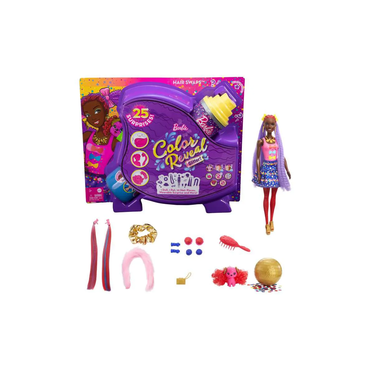 mattel-barbie-color-reveal-glitter-coffret-coiffures-avec-poupee-et-accesoires-multicolore-2088796198826