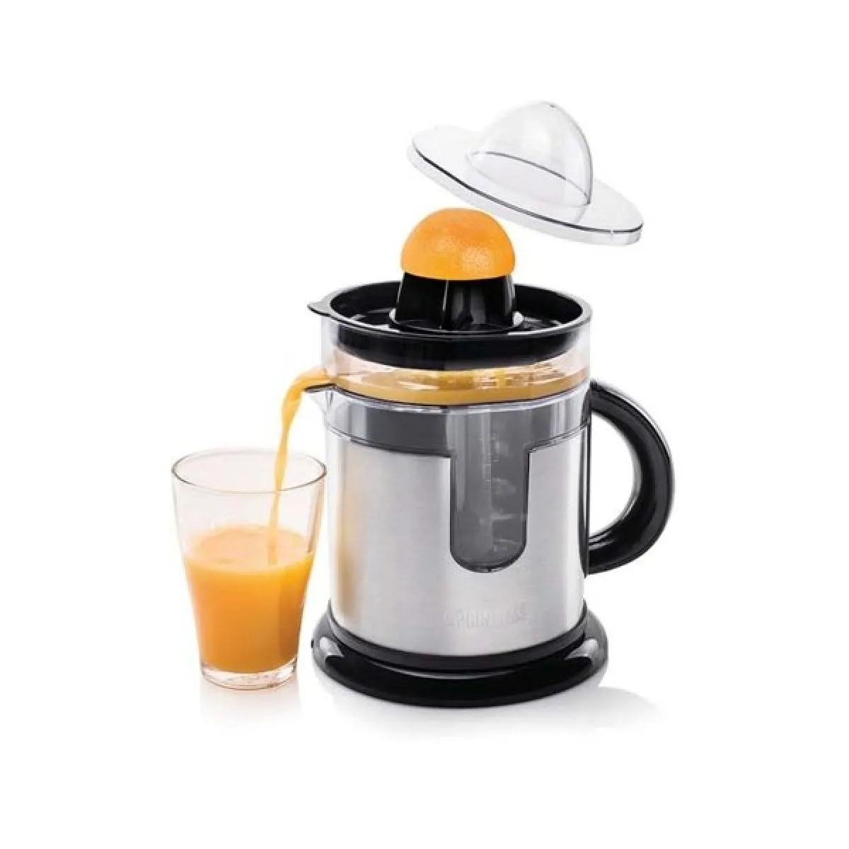 Presse agrume électrique en acier inoxydable 40W - Centrifugeuse jus de fruit et d’orange pas cher