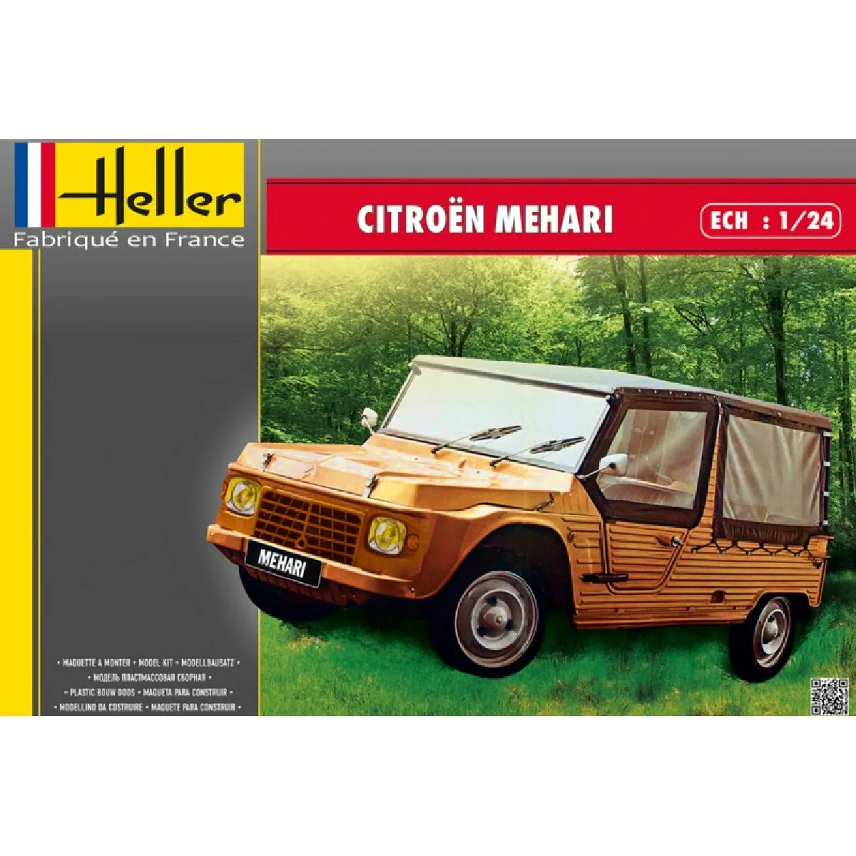 Maquette Voiture : Citroën Mehari