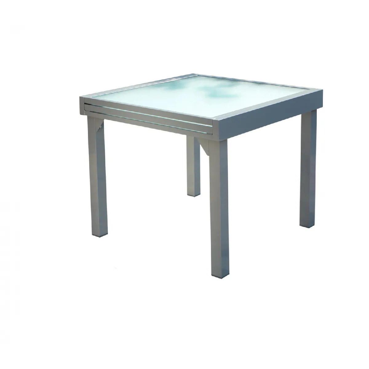 Table de jardin extensible en alu 8 places MOLVINA