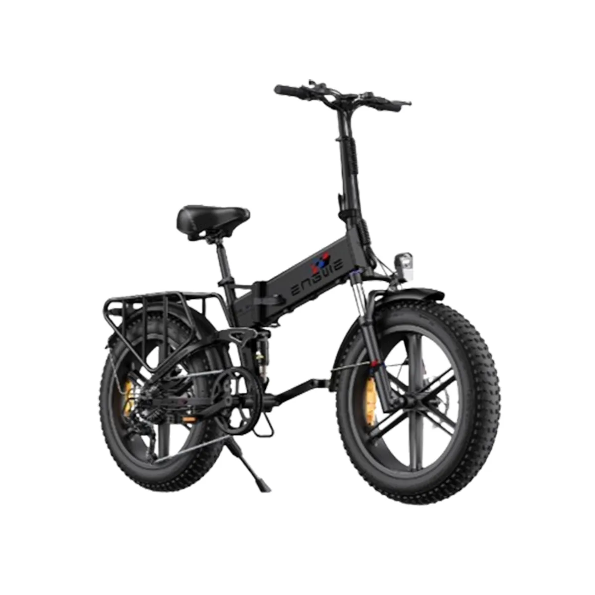 ENGWE Engine X Vélo électrique pliable tout suspendu 250 W 48 V 13Ah 25 km/h - Noir