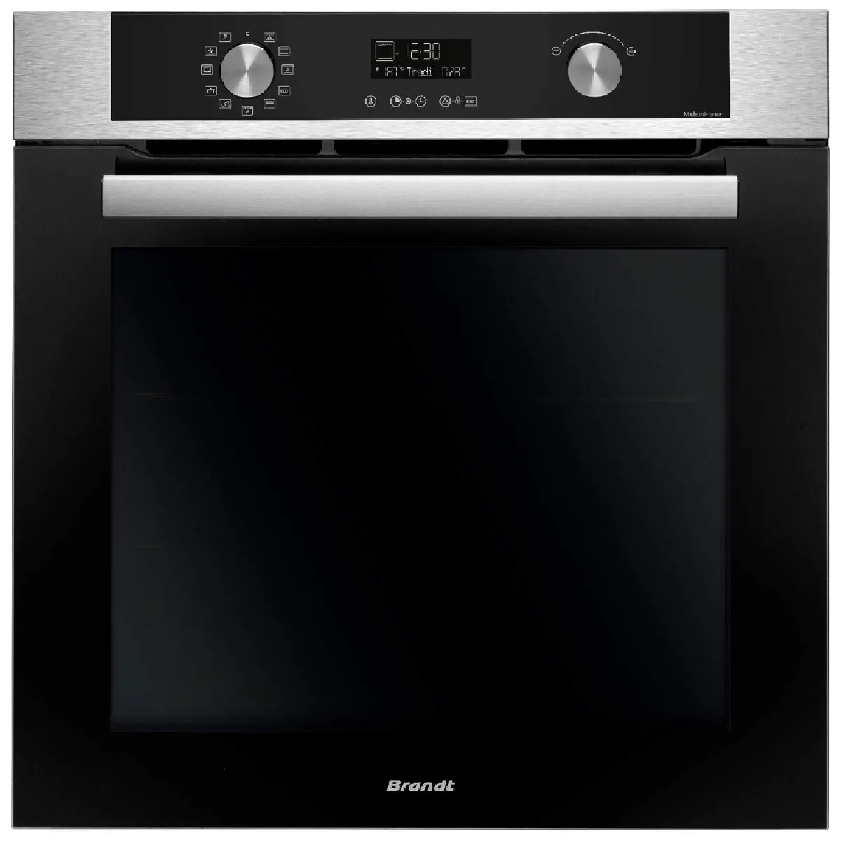 Four intégrable multifonction 67l 60cm pyrolyse inox - BOP2432X - BRANDT