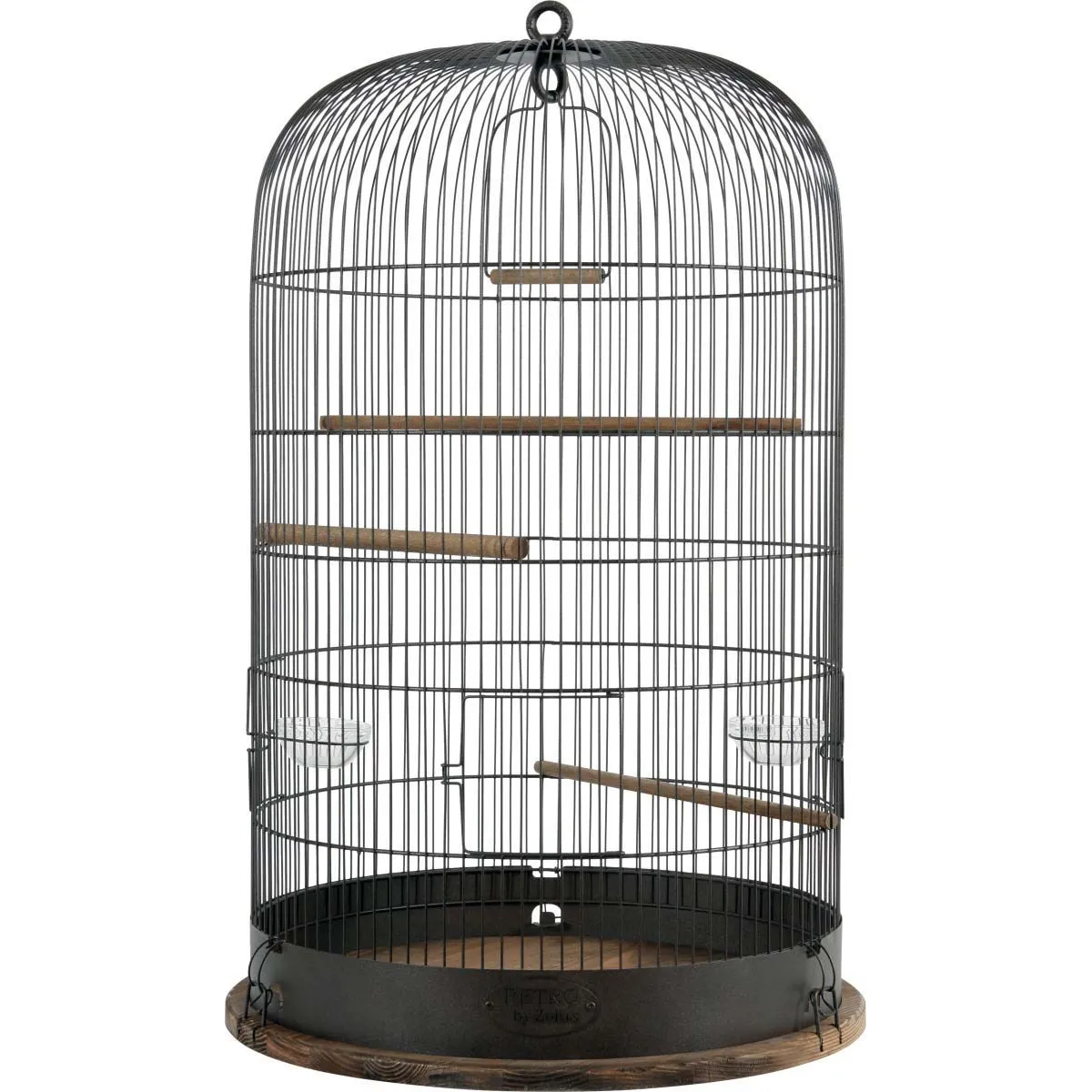 Cage rétro pour oiseaux Marthe 45 cm.