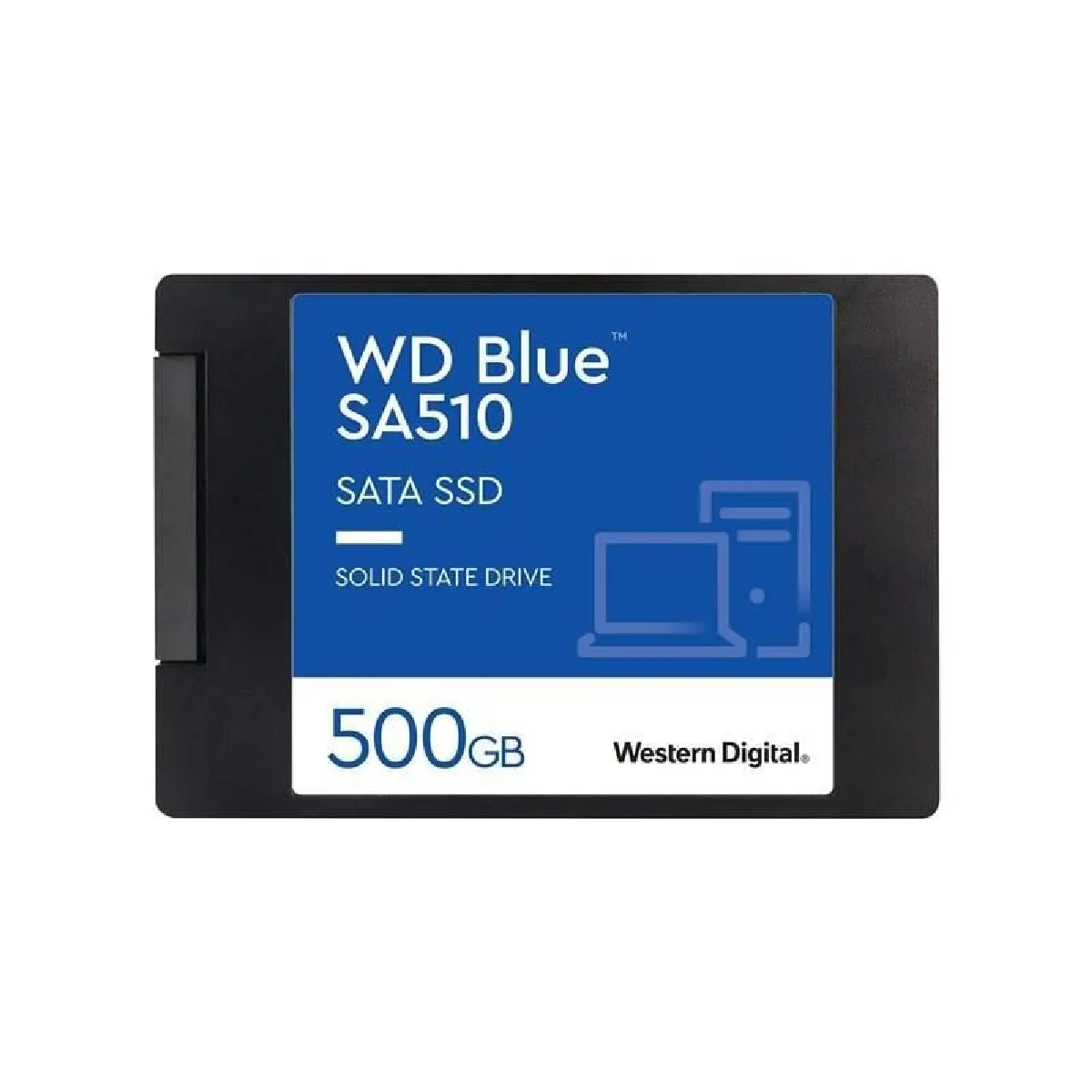 WESTERN DIGITAL Disque dur SA510 - SATA SSD - 500GB interne - Format 2.5 - Bleu