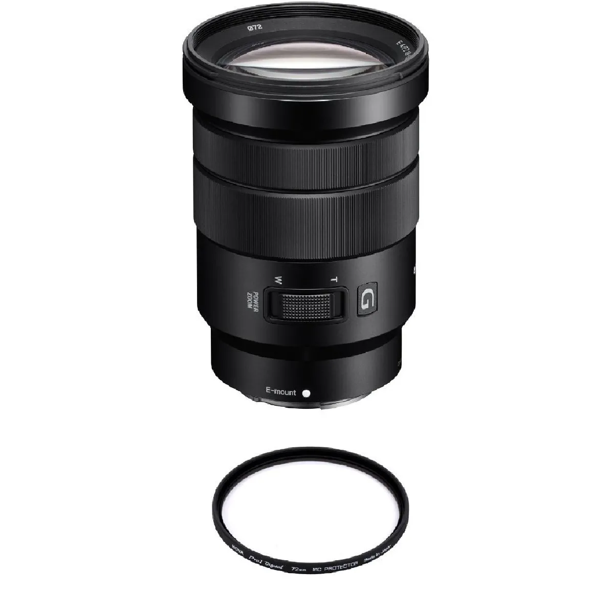 SONY SEL 18-105MM F4 G OSS + HOYA 72mm PRO 1D Protector